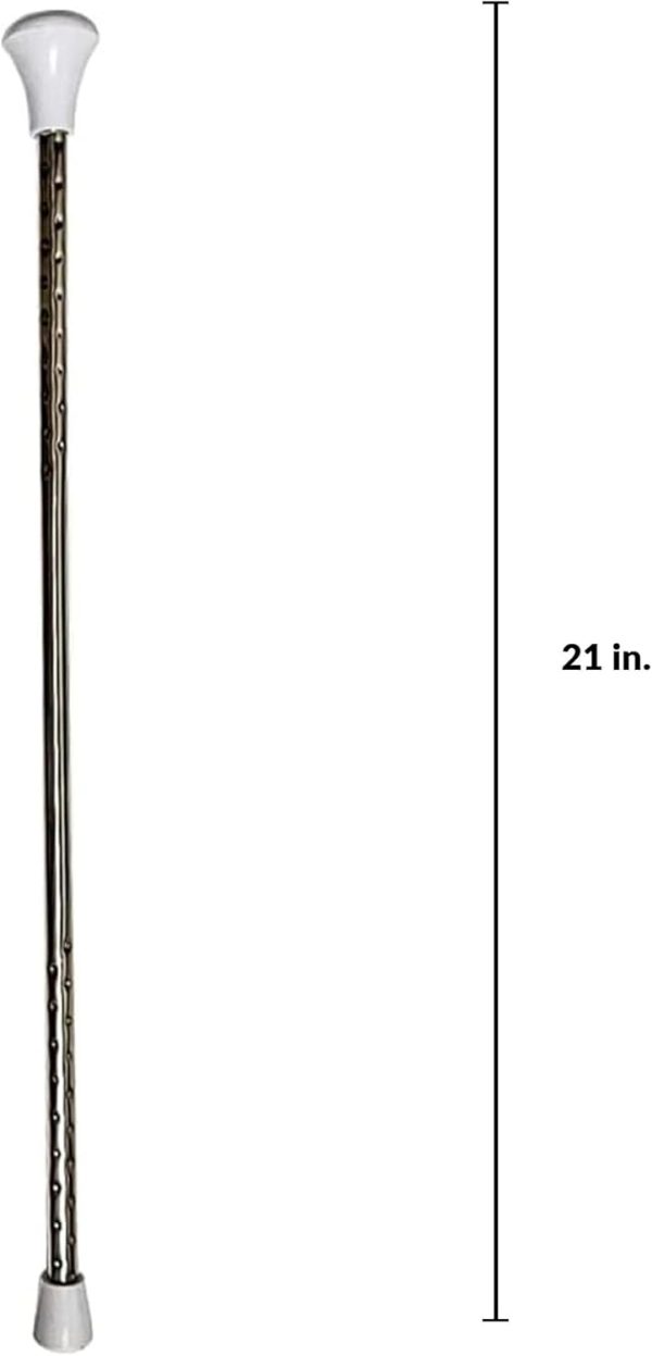 Schylling Twirling Baton - Metal Kids Baton - Rubberized Ends in Assorted Pink. White. and Purple Colors - Ages 3 and Up - One Baton