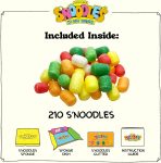 Schylling S'Noodles - Creative Building Craft Kit - Just Add Water - Ages 4 and Up - One Kit