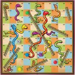 Schylling-Snakes & Ladder Game-(Age 3+)- (SLG)